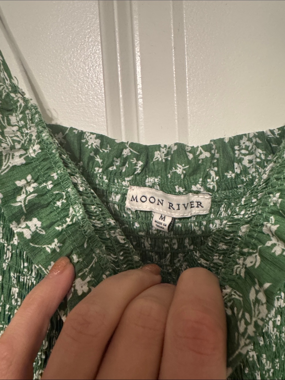 Green Floral Maxi Sundress - Picture 4 of 4